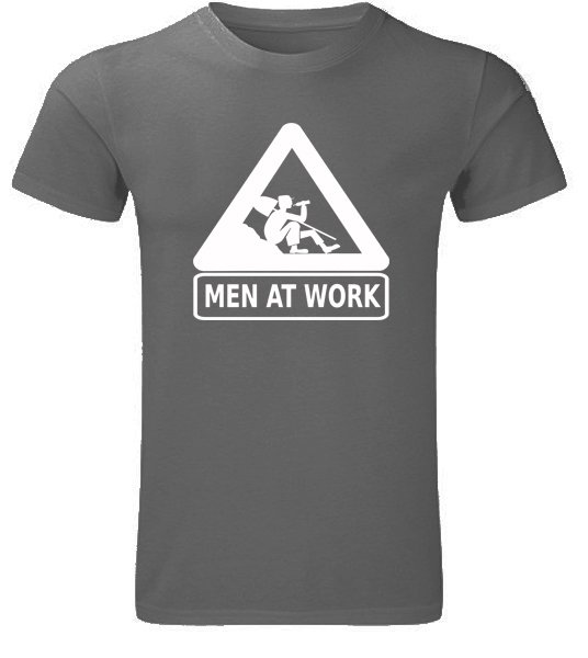 Majice sa stampom natpisom slikom/Za decka/men at work (crna).jpg